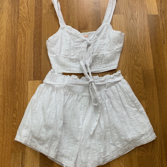 Pants - White Tie Set